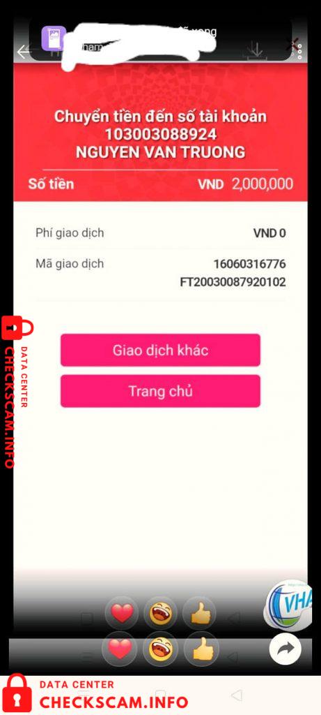 ဆန့်ကျင်သက်သေ Nguyễn Văn Trường