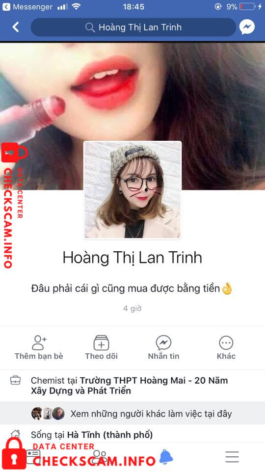 Preuves contre Trần Thị Hoàng Anh