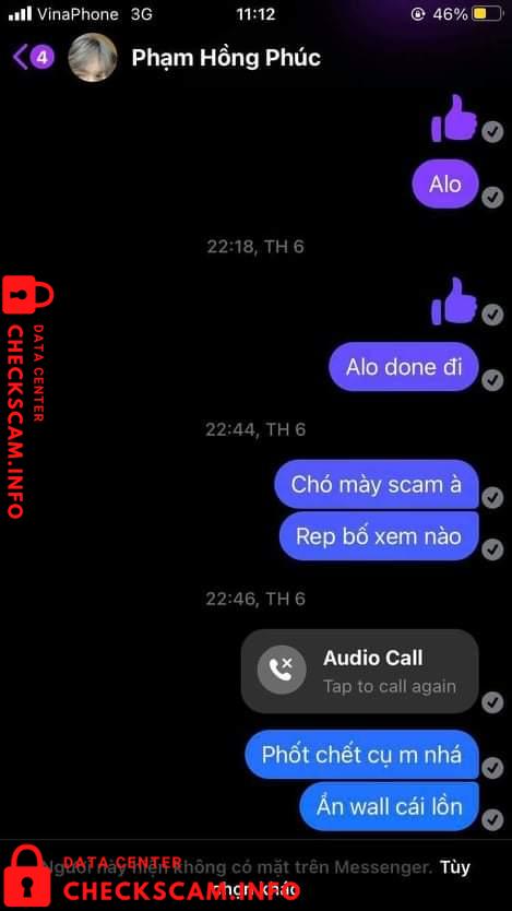 Preuves contre Phạm Hồng Phúc