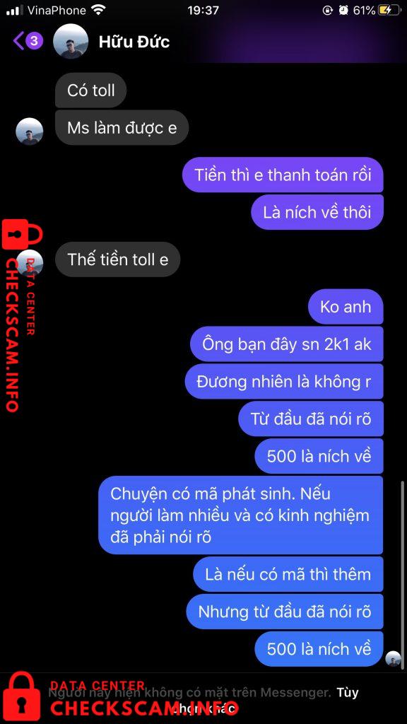 Preuves contre Le Huu Duc