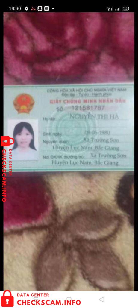 Preuves contre Nguyễn Thị Bé