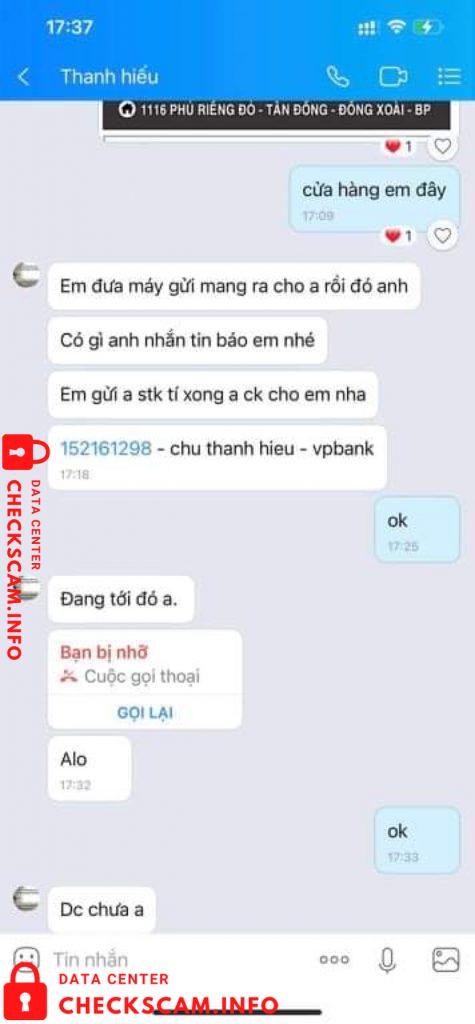 Preuves contre Chu Thanh Hiếu