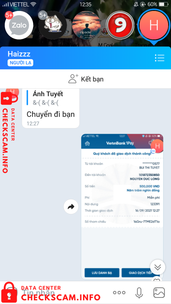 Bukti melawan Nguyen Duc Long