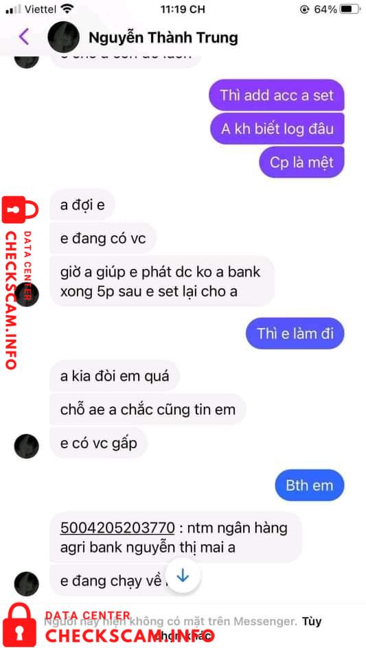 Bukti melawan Nguyen Thanh Trung