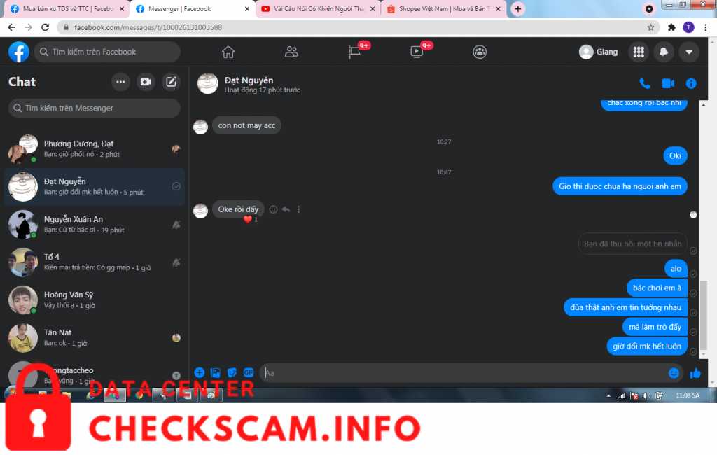 Preuves contre Thương Huyền