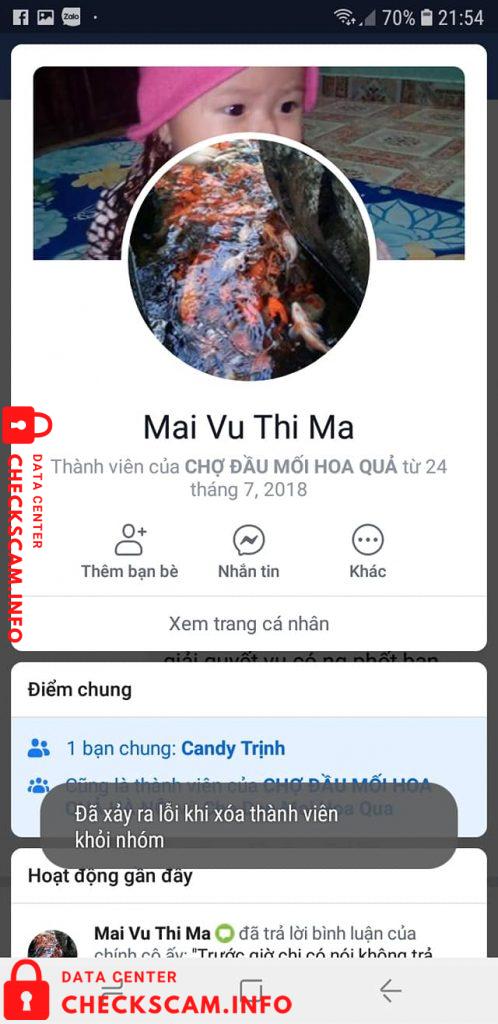 Bukti melawan Trần Thế Phong