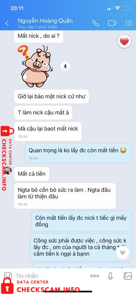 Bukti melawan Nguyen Hoang Quan