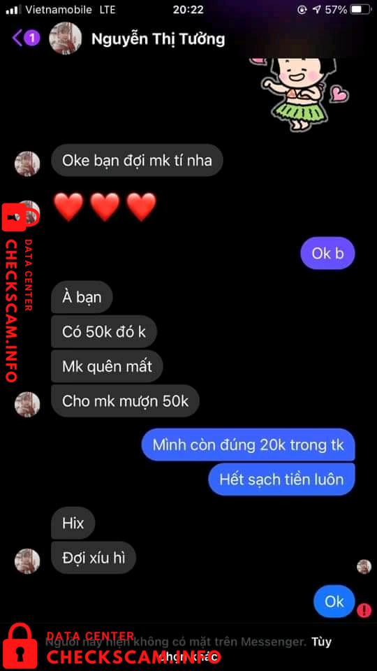 対する証拠 Nguyen Thi Tuong