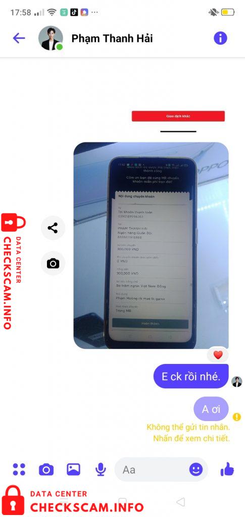 Preuves contre Phan Thanh Hải