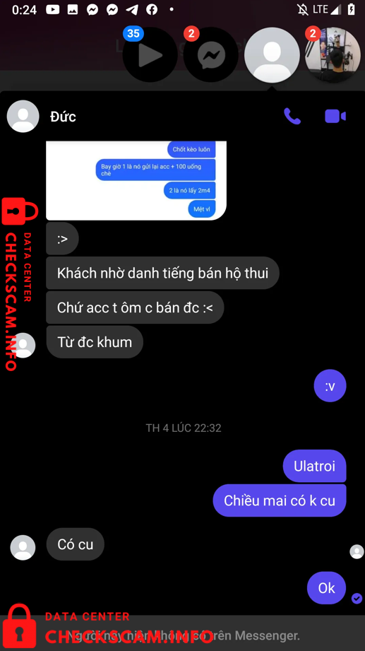 Preuves contre Nguyễn Trọng Đức