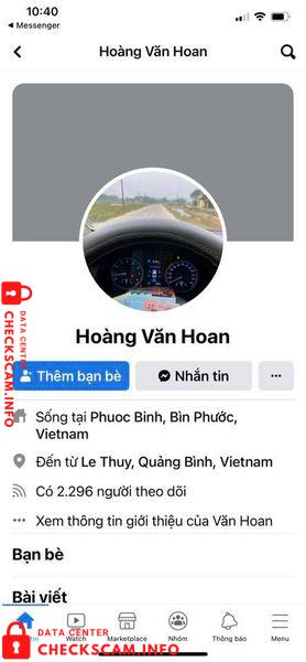 Bukti melawan Hoang Van Hoan