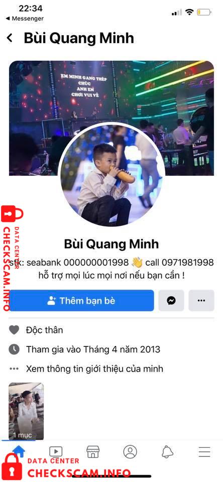 Preuves contre Bui Quang Minh