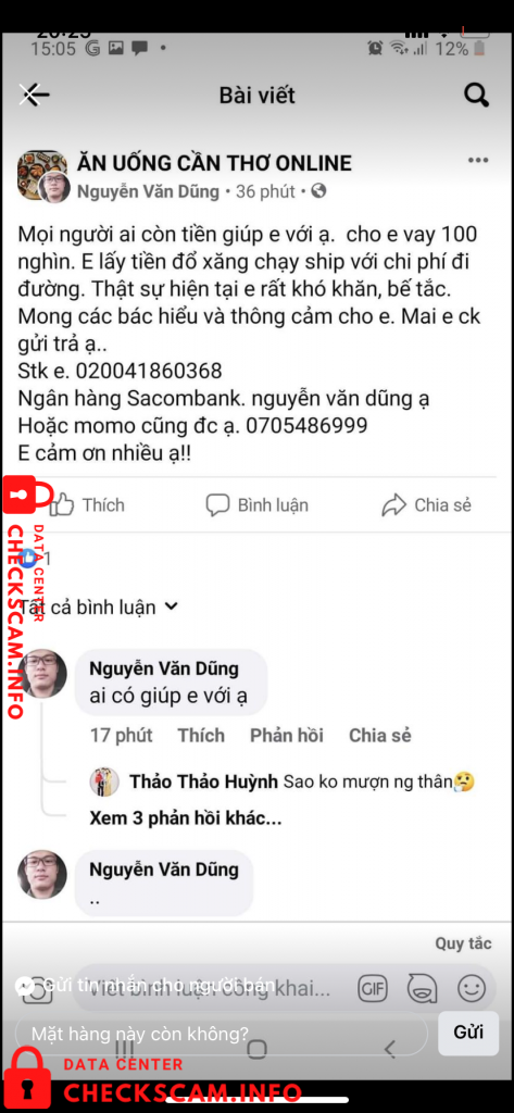 Preuves contre Nguyen Van Dung