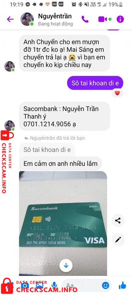 Preuves contre Nguyễn Trần Thanh Ý