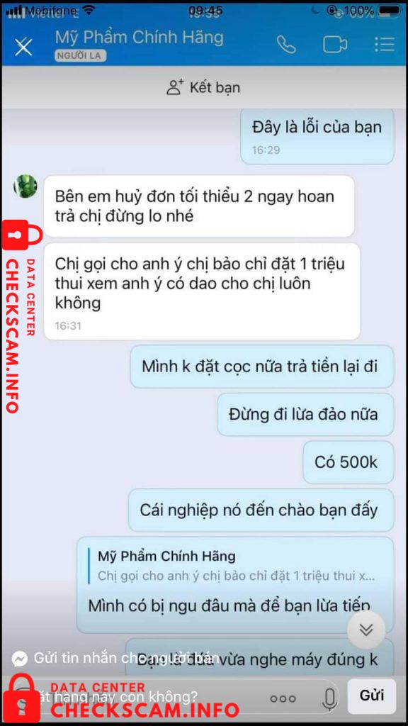 Preuves contre Nguyen Van Duong