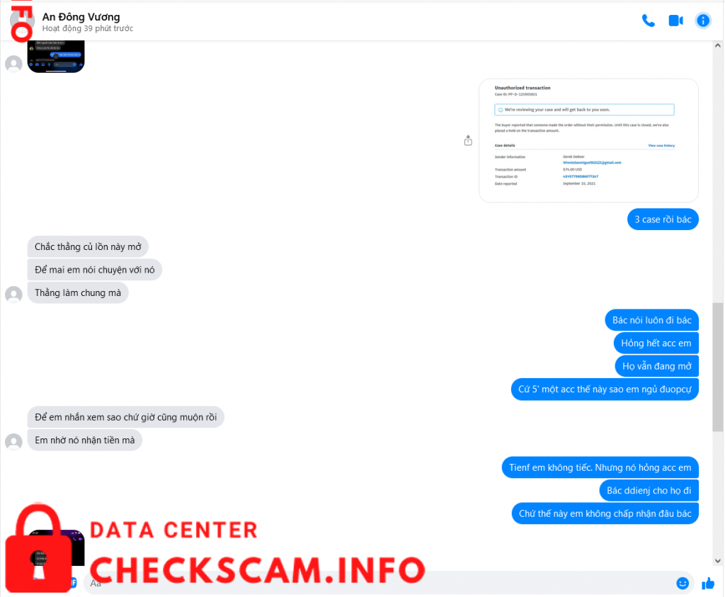Bukti melawan Vuong Trong Son