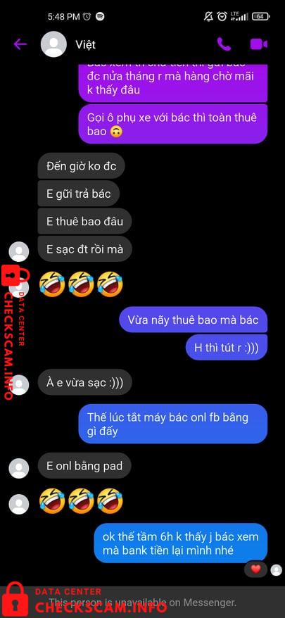 Bukti melawan Bùi Trọng Tân