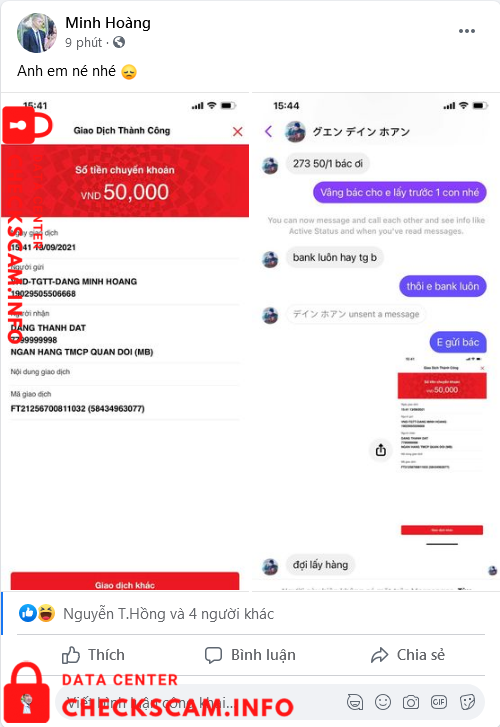 Bukti melawan Dang Thanh Dat