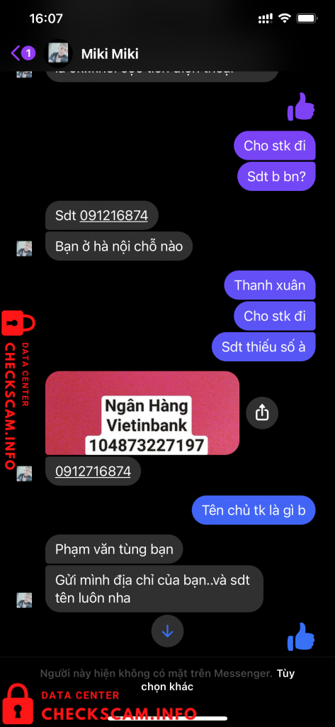 対する証拠 Phạm Văn Tùng