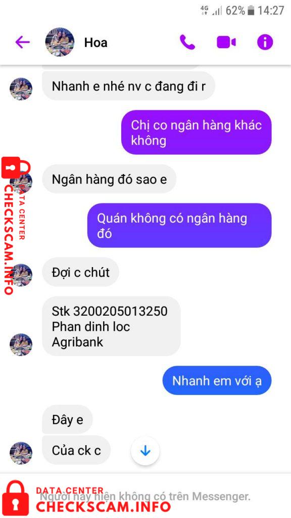 対する証拠 Nguyễn Thị Ngọc Hoa