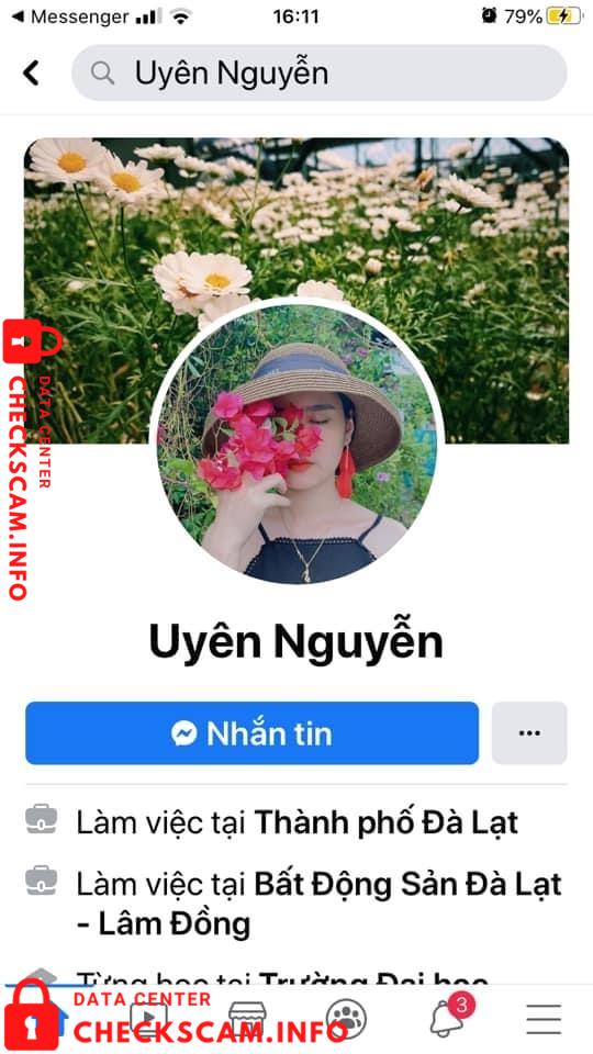 Evidência contra Nguyen Thi Thuy Uyen