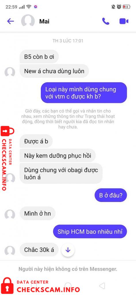 Preuves contre Doan Thi Mai