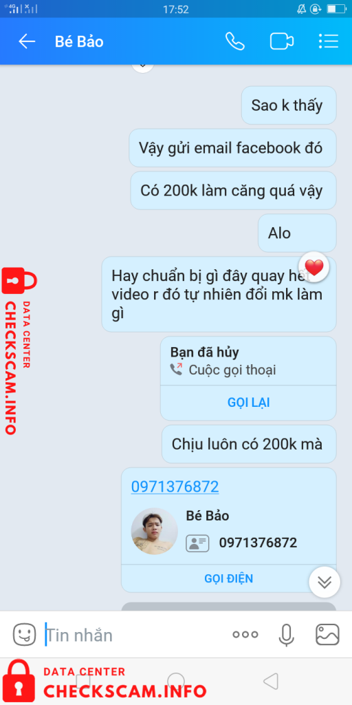 Preuves contre Trần Quốc Bảo – Likefollowgiare.sapce