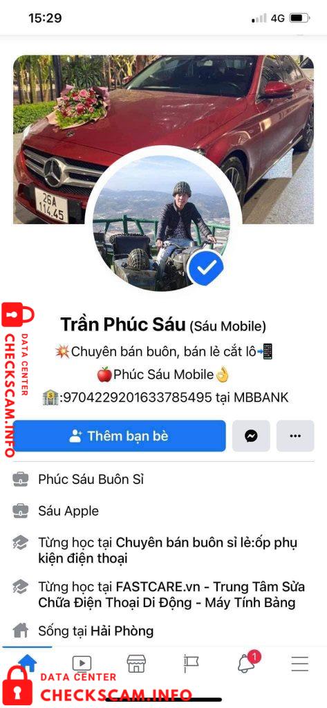 Preuves contre Tran Phuc Sau