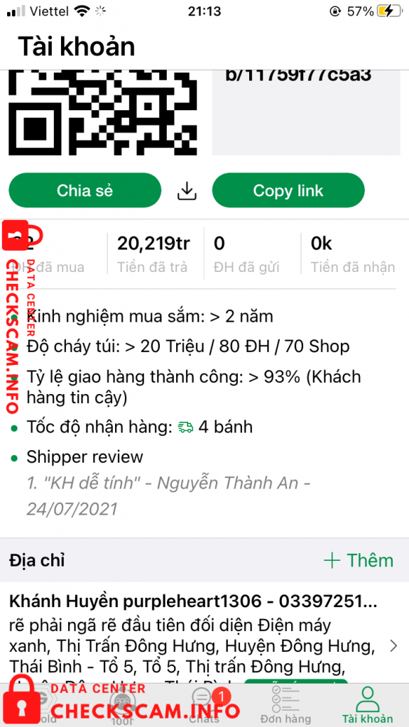 Preuves contre Ngo Xuan Hue