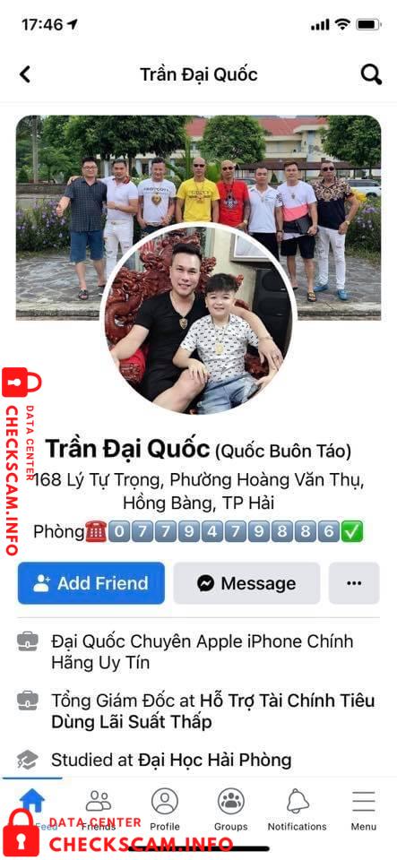 Preuves contre Truong Dinh Thinh