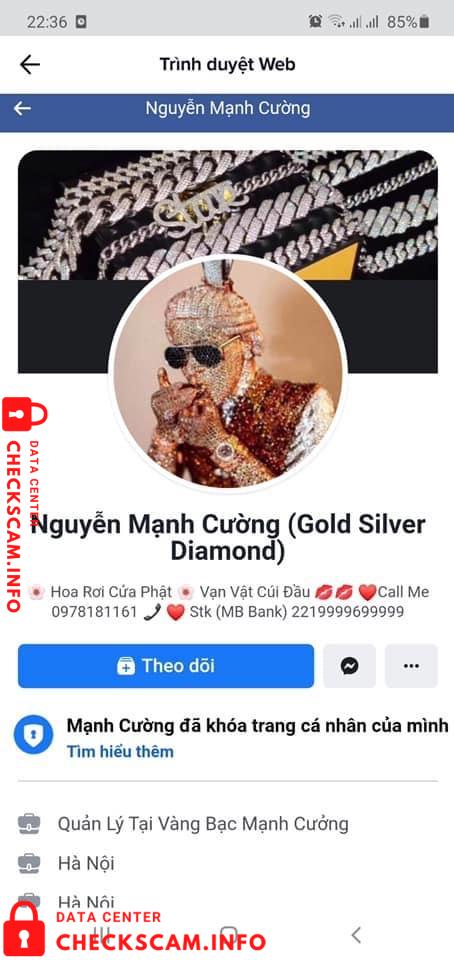 Preuves contre Nguyen Manh Cuong