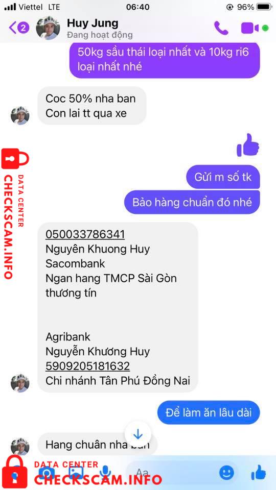 対する証拠 Nguyễn Khương Huy