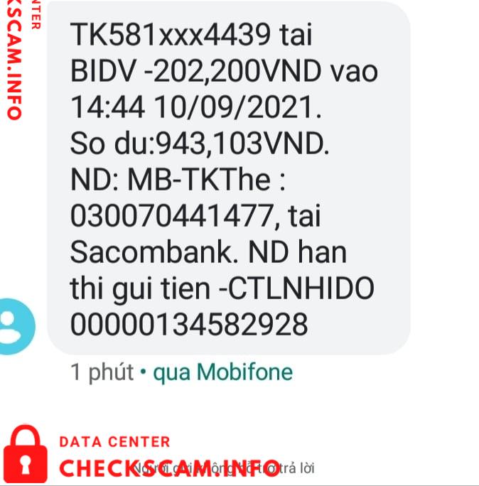 対する証拠 Bùi Thị Thương