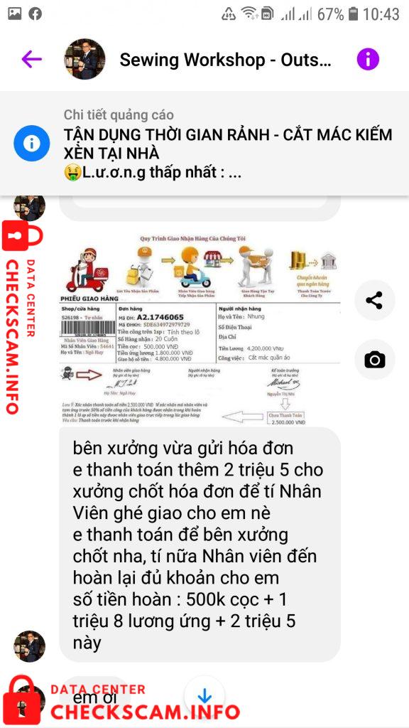 Preuves contre Huynh Quoc Thinh