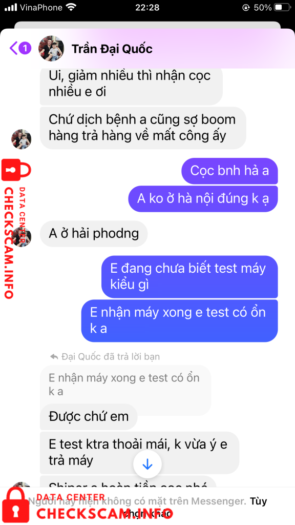 Preuves contre Truong Dinh Thinh