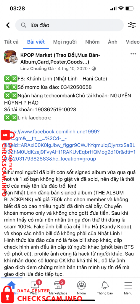 Preuves contre Nguyen Huynh P Hao