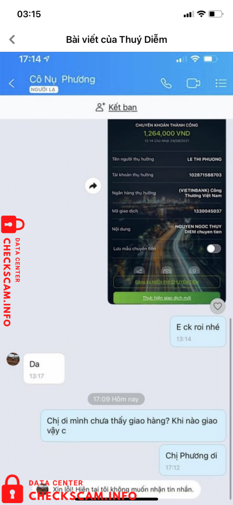 Bukti melawan Nguyen Ngoc Thuy