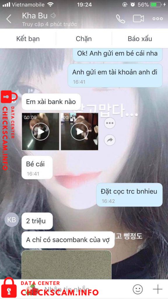 针对的证据 Nhâm Thị Sinh