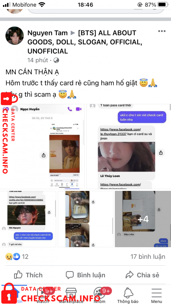 Preuves contre Le Thi Linh