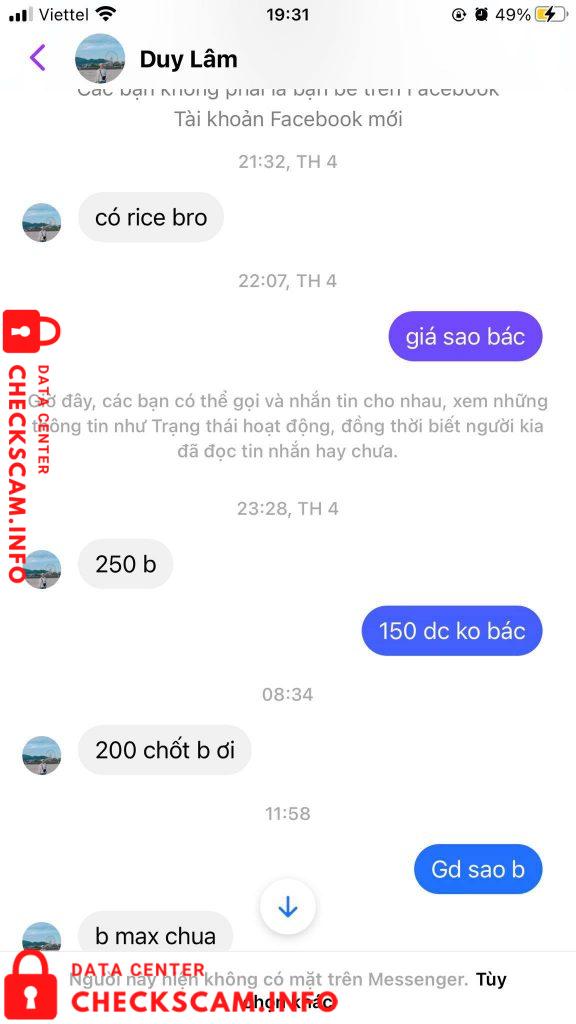 Preuves contre Do Thi Kim Oanh