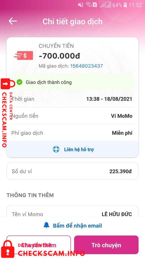 Preuves contre Lê Hữu Đức