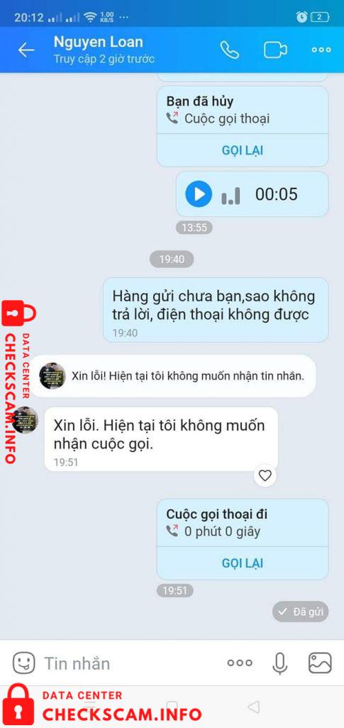 Bằng chứng chống lại Nguyen Thi Thuy Loan