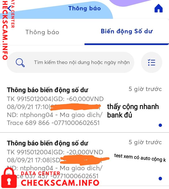 Preuves contre Tran Thi Gai