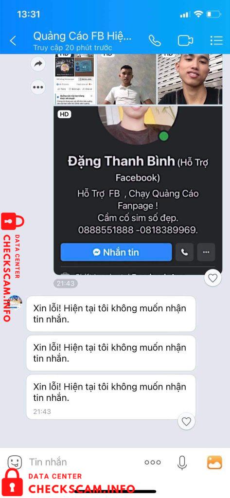 Preuves contre Dang Thanh Binh