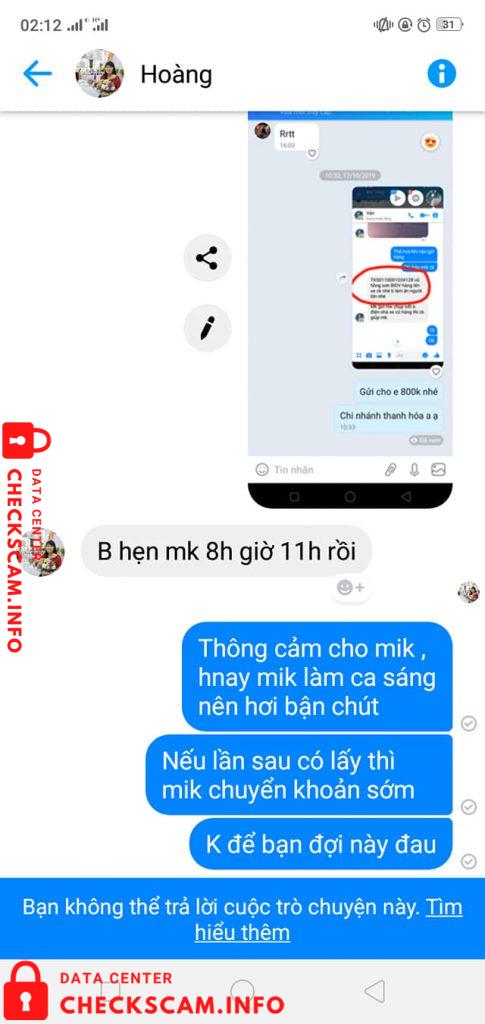Preuves contre Vũ Hồng Sơn