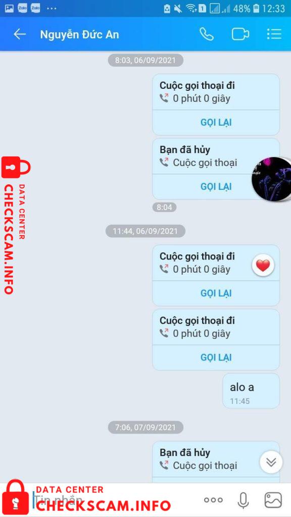 Preuves contre Nguyễn Đức An