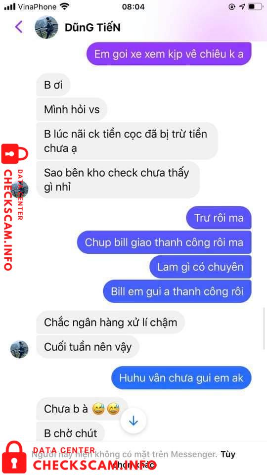 Bukti melawan Lê Hoa Vinh