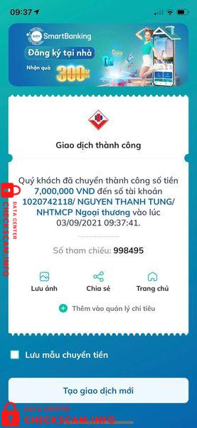 Bukti melawan Nguyen Thanh Tung