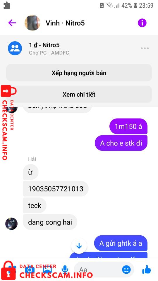 Preuves contre Dang Cong Hai