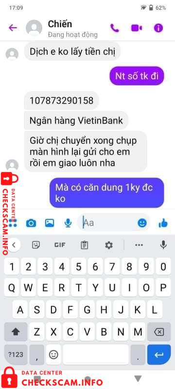 Preuves contre Trương Văn Chiến